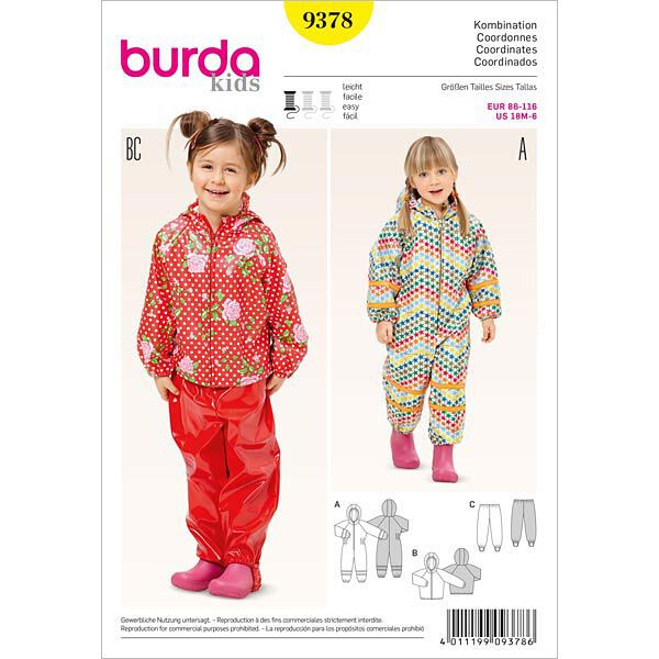 Combinatie, Burda 9378, image number 1