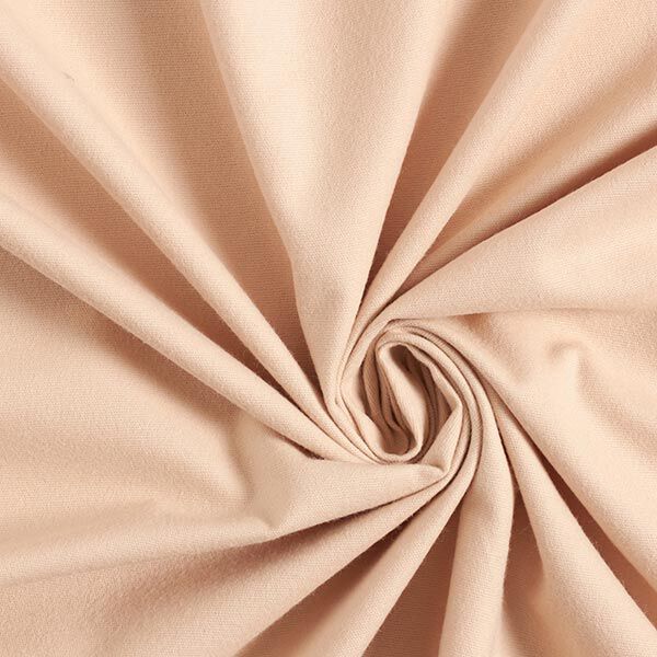 Katoenflanel Effen – beige,  image number 1