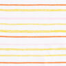 GOTS Katoenpopeline skribbel-look strepen | Tula – wit,  thumbnail number 1