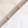 Bekledingsstof Fluweel Doorgestikte stof – beige,  thumbnail number 3