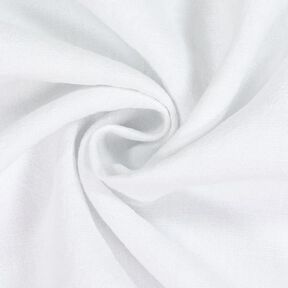 Ramie Linnen stof stone washed, zware kwaliteit – wit, 