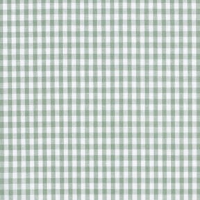 Katoenen stof Vichy ruit 0,5 cm – salie/wit, 