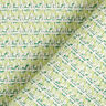 Katoen tweed dwarsstrepen – ecru/groen,  thumbnail number 4