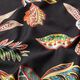 Jersey Decoratief bladpatroon – zwart,  thumbnail number 2