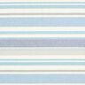 Decostof Half panama kleurrijke mix van strepen gerecycled – stralend blauw,  thumbnail number 1