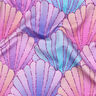 French Terry sommersweat Schelpen Digitaal printen | by Poppy – lavendel/blauwlila,  thumbnail number 2