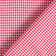 Katoenen stof Vichy - 0,2 cm – chili,  thumbnail number 3