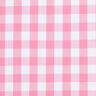 Katoenen stof Vichy ruit 1,7 cm – roze/wit,  thumbnail number 1