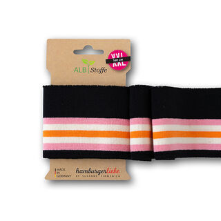 GOTS Boorstof CUFF ME POLO [140 cm | 7,5 cm]  | Albstoffe | Hamburger Liebe, 