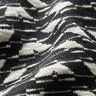Gebreid jacquard geometrisch patroon – zwart/wit,  thumbnail number 3