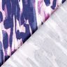 Viscosejersey Penseelstreken – wit/blauwlila,  thumbnail number 4