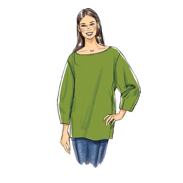 Top, Vogue 9330 | 32 - 48, image number 5