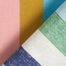 Katoenpopeline Strepen – blauw/groen,  thumbnail number 4