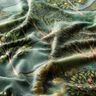 Decostof Fluweel Landschap – donkergroen/petroleum,  thumbnail number 2