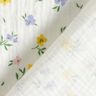 Mousseline/dubbel gehaakte stoffen Kleine bloempjes | Poppy Fabrics – ivoor,  thumbnail number 4
