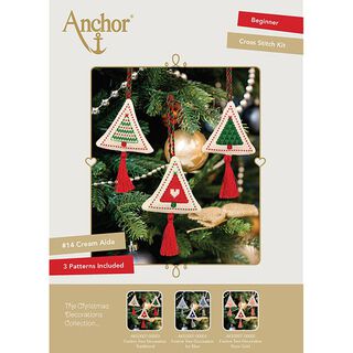 Borduurset kerstboomversieringen, 