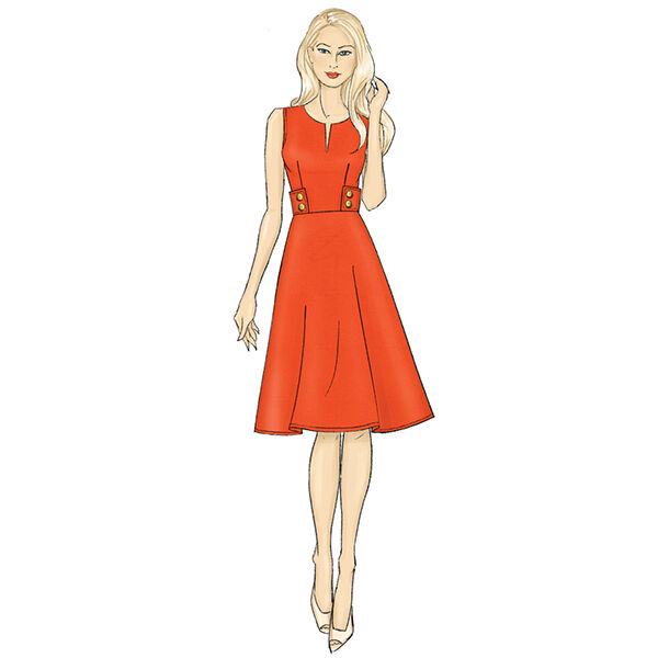 Jurk, Butterick B6676 | 32-40, image number 3