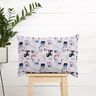 Katoenen stof Cretonne abstracte katten – lichtroze/wit,  thumbnail number 7