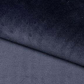 Bekledingsstof Fluweel – nachtblauw, 