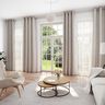 Verduisteringsstof metallic glans – beige/goud,  thumbnail number 7