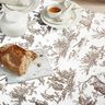 Decostof Half panama blije dansers 280 cm – taupe/wit,  thumbnail number 8