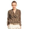 Viscosestof Luipaard – beige/zwart,  thumbnail number 5