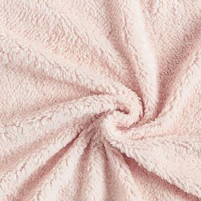 Nepbont Teddy stof – lichtroze, 