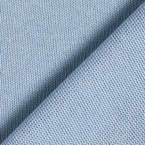 Katoen gebreid – blauwgrijs,  image number 3