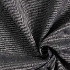 Bekledingsstof twill-look – donkergrijs, 