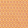 Katoen cretonne Tegel ornamenten – oranje,  thumbnail number 1