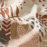 Katoenen stof Cretonne Abstracte jungleplanten – terracotta/perzik,  thumbnail number 2
