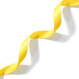 Satijnband effen – geel, 
