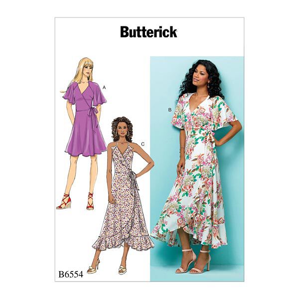 Wikkeljurk, Butterick 6554 | 40 - 48, image number 1