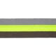 Tassenband neon [ 40 mm ] – neongeel/grijs,  thumbnail number 2