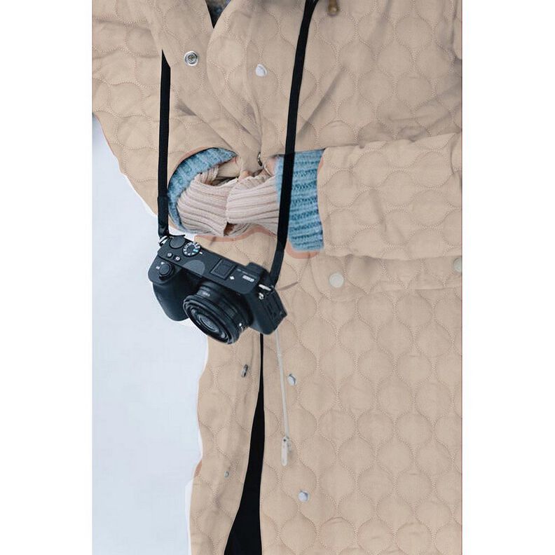 Doorgestikte stof Cirkelvormig motief | Poppy Fabrics – donkergrenen,  image number 5