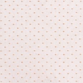 Tule Fluwelen stippen – beige, 