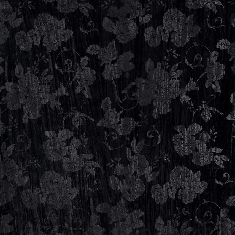 Crash fluweel chrysant – zwart,  image number 1