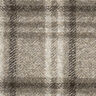 Gebreide mantelstof wolmix geruit – taupe,  thumbnail number 1