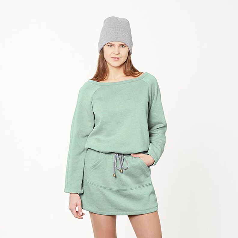 Sweatshirt geruwd – riet, image number 7
