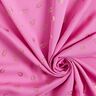 Viscosestof met folieprint veren – pink,  thumbnail number 3