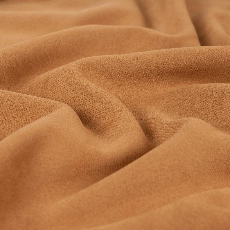 Velours met sherpa bonten achterkant – kaneel, image number 3
