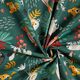 Katoenen stof Cretonne Jungle – donkergroen,  thumbnail number 3