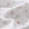 Mousseline/dubbel gehaakte stoffen romantische bloemen – wit,  thumbnail number 2