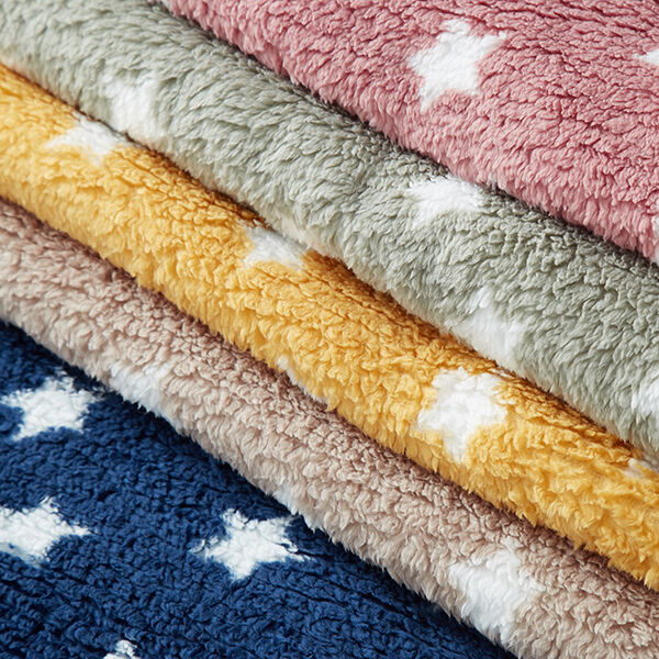 Wellnessfleece Sterren – wit, image number 5