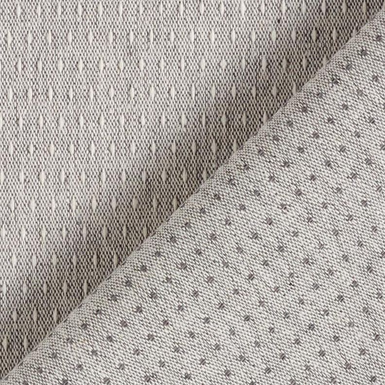 Decostof jacquard gerecycled – grijs,  image number 3