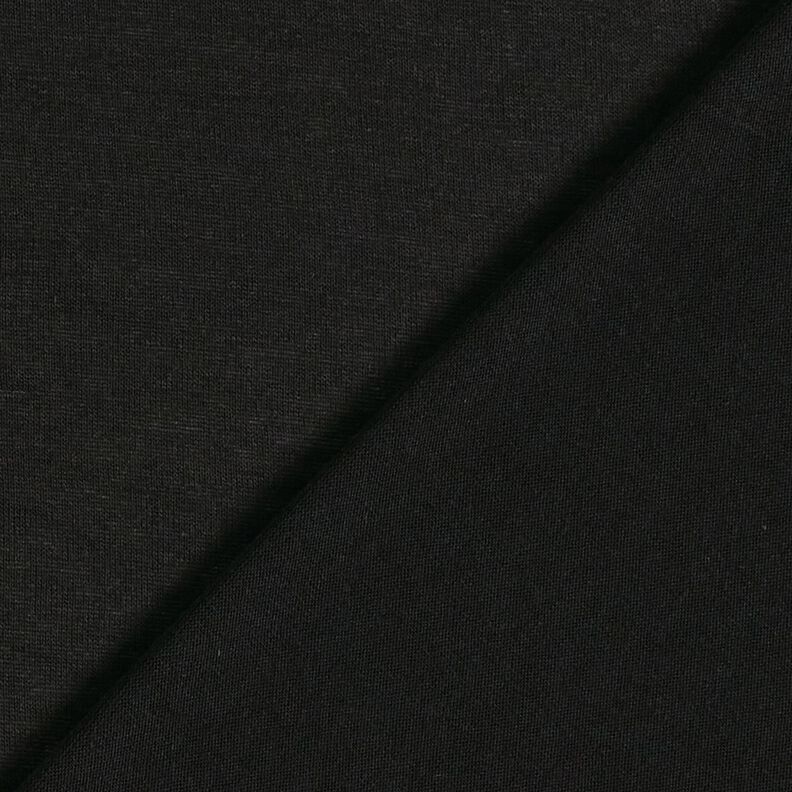 Zomerjersey viscose licht – zwart,  image number 3