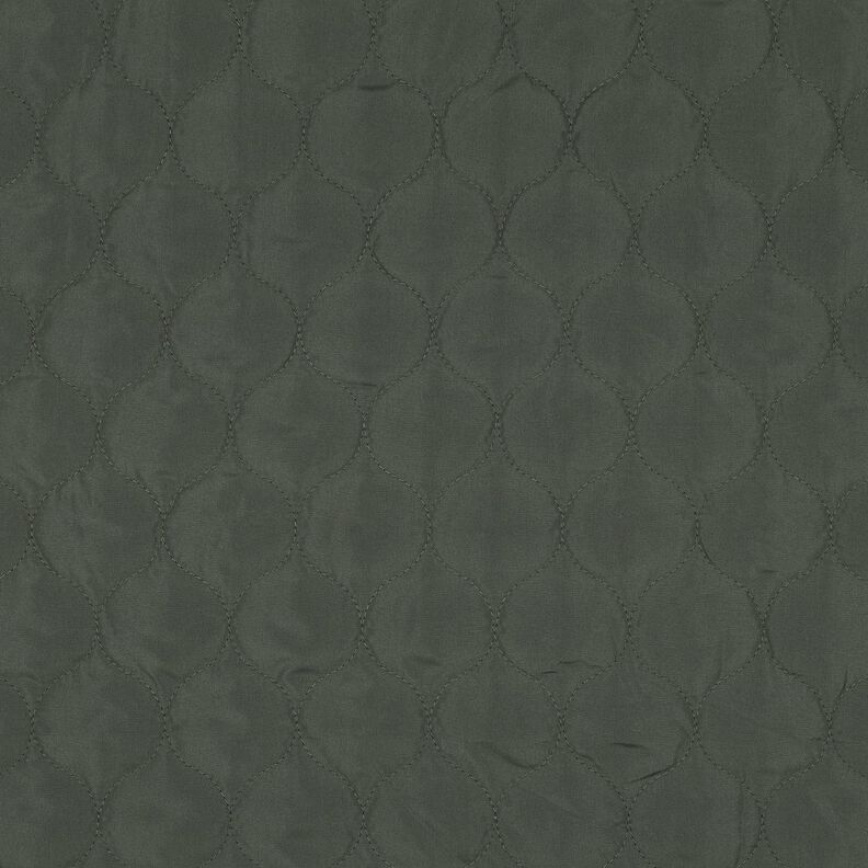 Doorgestikte stof Cirkelvormig motief | Poppy Fabrics – donkergrenen,  image number 1