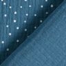 Mousseline/dubbel gehaakte stoffen Stippen – jeansblauw/wit,  thumbnail number 4