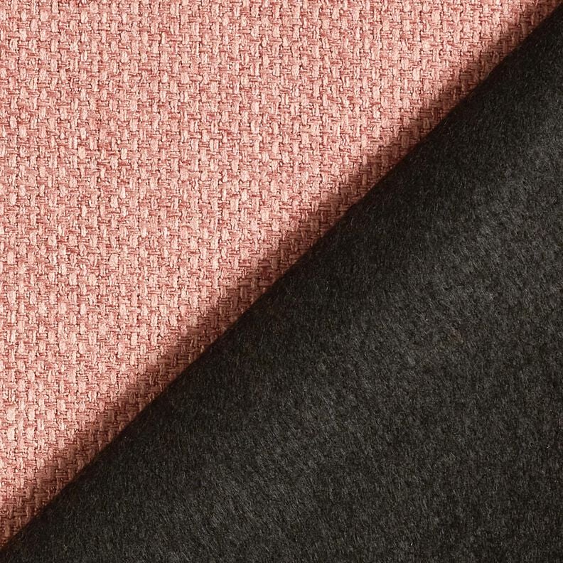 Bekledingsstof fijne reliëfstructuur – oudroze,  image number 3