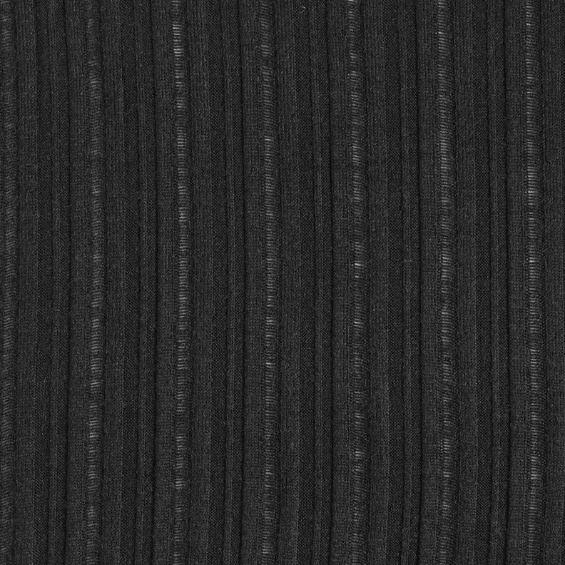 Tricot effen – zwart, image number 1